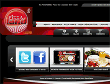 Tablet Screenshot of pizzaland-louviers.fr